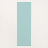 Tapis De Yoga Flamant rose rose debout sur la plage Turquoise cl (Dos)