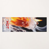 Tapis De Yoga Flamme de yoga chaud - Yoga Mat (Devant (Horizontal))