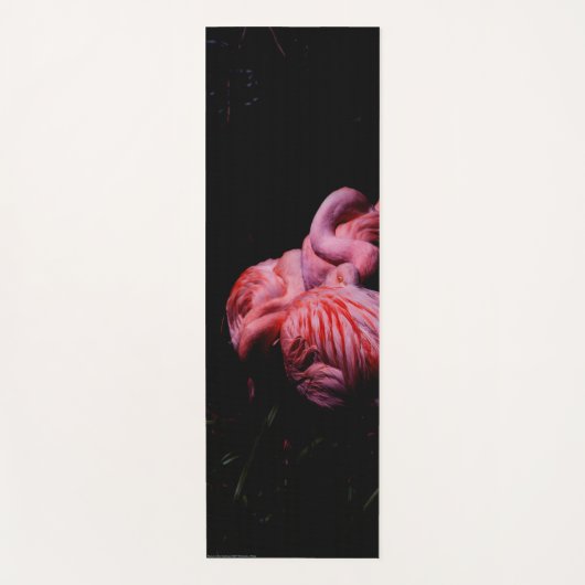 Tapis De Yoga Flammes dans l'obscurité (Devant)