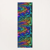 Tapis De Yoga Flammes mystiques (Dos)