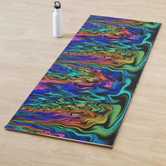 Tapis De Yoga Flammes mystiques (En situation)