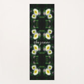 Tapis De Yoga Fleabane sauvage Fleur de marguerite Abstraite per (Devant)