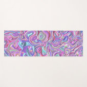 Tapis De Yoga Flèches 3D colorées Trippy   (Devant (Horizontal))