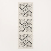 Tapis De Yoga Flèches Boho et Sun V12 Sq ID748 (Devant)