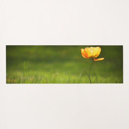 Tapis De Yoga Fleur (Dos (Horizontal))