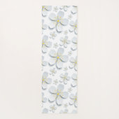 Tapis De Yoga Fleur blanche Yoga Mat (Dos)