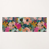 Tapis De Yoga Fleur botanique  (Devant (Horizontal))