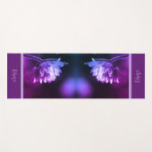 Tapis De Yoga Fleur Dans Sunlight Personnalisé (Devant (Horizontal))