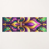 Tapis De Yoga fleur de lis (Devant (Horizontal))