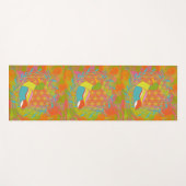 Tapis De Yoga Fleur de vie (Devant (Horizontal))