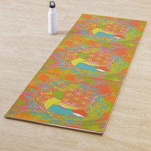 Tapis De Yoga Fleur de vie
