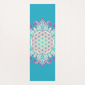 Tapis De Yoga Fleur De Vie - Indien Mandala 2 (Dos)