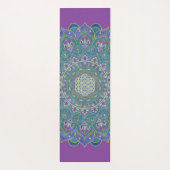 Tapis De Yoga Fleur De Vie - Mandala India Style 1 (Dos)