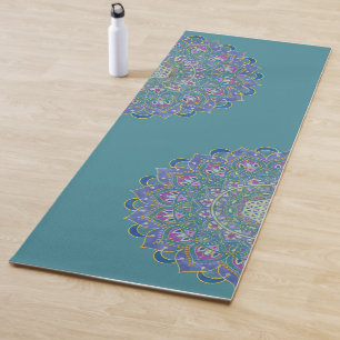 Tapis De Yoga Fleur De Vie - Mandala India Style 1