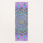 Tapis De Yoga Fleur De Vie - Mandala India Style 2 (Devant)