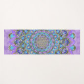 Tapis De Yoga Fleur De Vie - Mandala India Style 2 (Devant (Horizontal))