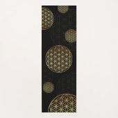 Tapis De Yoga Fleur d'or vivant (Devant)