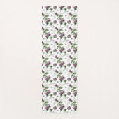 Tapis De Yoga Fleur écossaise de chardon écossais (Devant)