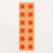 Tapis De Yoga Fleur en fleurs géométrique Mandala double face (Devant)