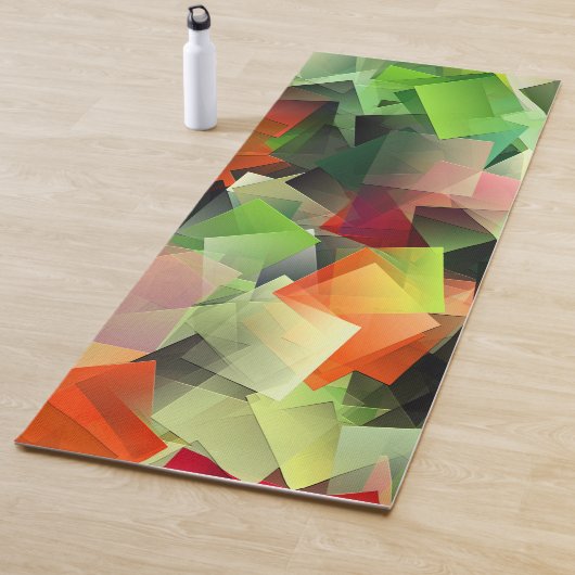 Tapis De Yoga Fleur été...... (En situation)