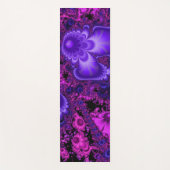 Tapis De Yoga Fleur Fractal Yoga Mat (Devant)