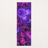Tapis De Yoga Fleur Fractal Yoga Mat (Dos)