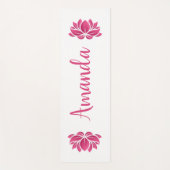 Tapis De Yoga Fleur Lotus (Devant)