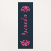 Tapis De Yoga Fleur Lotus (Devant)