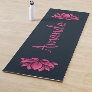 Tapis De Yoga Fleur Lotus