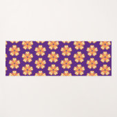 Tapis De Yoga Fleur papillon (Devant (Horizontal))