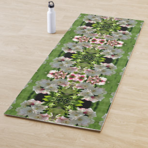 Tapis De Yoga Fleur printanière Crabapple Blossoms Abstraits