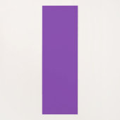 Tapis De Yoga Fleur psychédélique violette Abstraite Fractal Art (Dos)