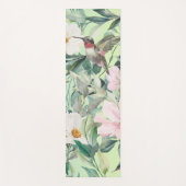 Tapis De Yoga Fleur sauvage d'aquarelle Boho moderne (Devant)
