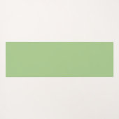 Tapis De Yoga Fleur vert vert vert vert pâle marguerite (Dos (Horizontal))