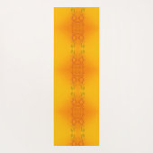 Tapis De Yoga Fleur verte (Dos)