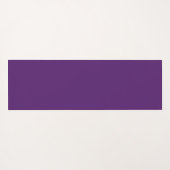 Tapis De Yoga Fleuron vert violet Art Abstrait fractal moderne (Dos (Horizontal))