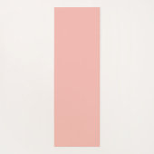 Tapis De Yoga Fleurs arc-en-ciel rétro rose (Dos)