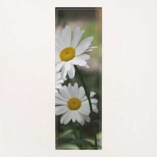 Tapis De Yoga Fleurs blanches