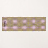 Tapis De Yoga Fleurs colorées simples pour elle (Devant (Horizontal))