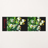 Tapis De Yoga Fleurs de Daisy Thunder_Cove (Devant (Horizontal))