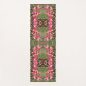 Tapis De Yoga Fleurs de Dogwood rose Peinture Abstraite (Devant)