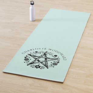 Tapis De Yoga Fleurs de la nature personnalisées
