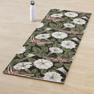 Tapis De Yoga Fleurs de lune et sphinx Mois