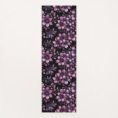 Tapis de Yoga Fleurs de Luxe – Conception de Fitne (Devant)