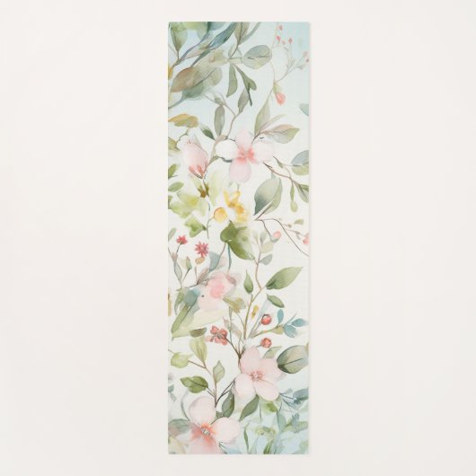 Tapis De Yoga Fleurs de pommier (Devant)