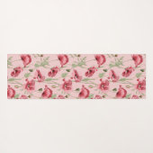 Tapis De Yoga Fleurs de prés imprimés maison de campagne serviet (Dos (Horizontal))