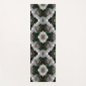 Tapis De Yoga Fleurs de rose blanche Abstraites (Devant)