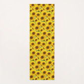 Tapis De Yoga Fleurs de soleil (Devant)