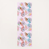 Tapis De Yoga Fleurs de vélo Yoga Mat (Devant)