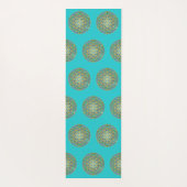 Tapis De Yoga FLEURS DE VIE - Géométrie Sacrée Design 1 (Dos)
